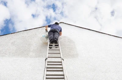 Peinture extérieure à Serverette — façades et ravalement